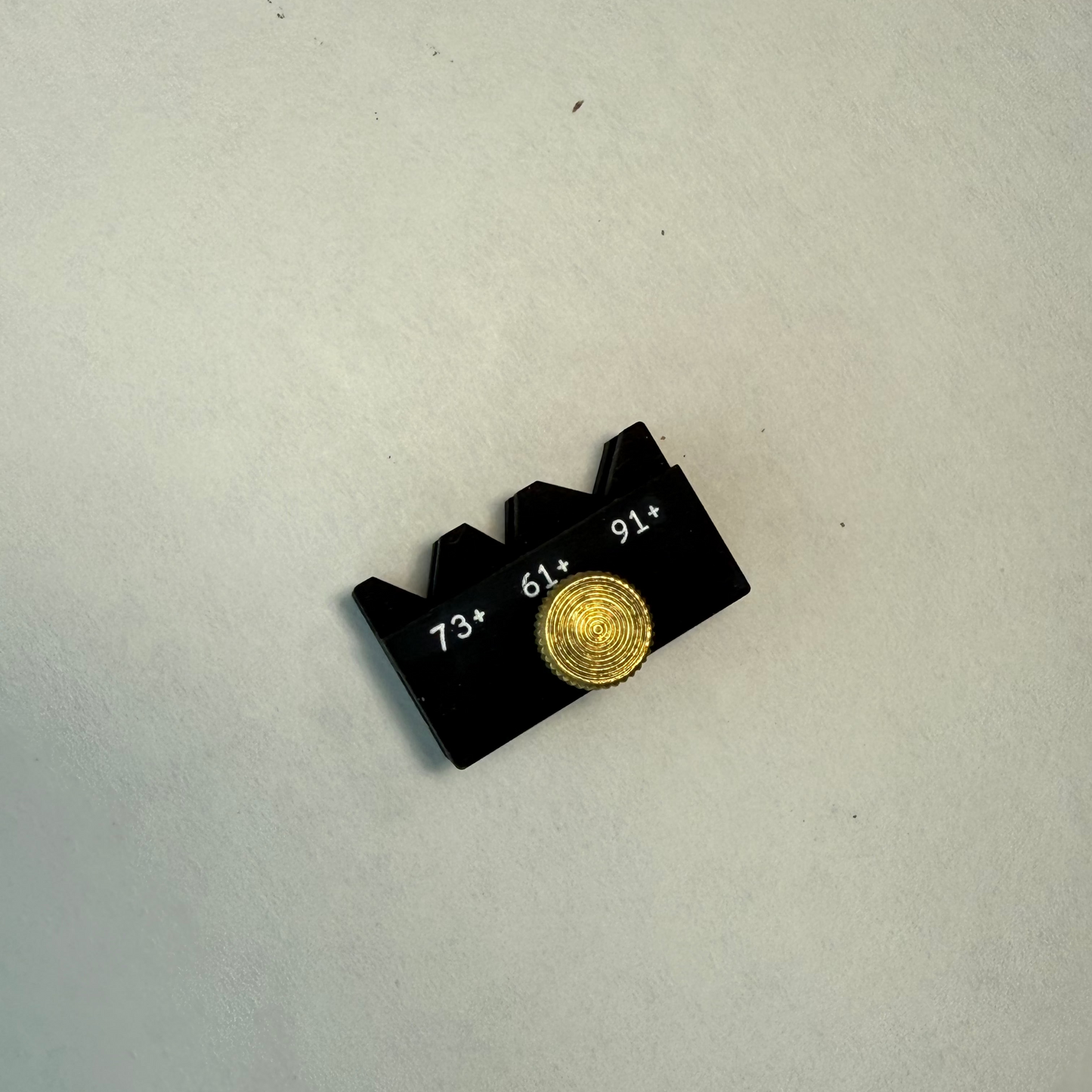 Aluminum Measuring Block - Caliper Gauge for Bamboo Strip Planing
