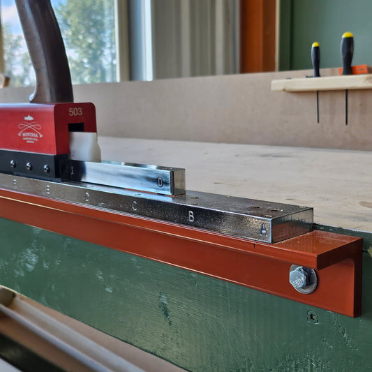 4 Piece Mounted Base Unit for use with the Bamboo Hand Plane